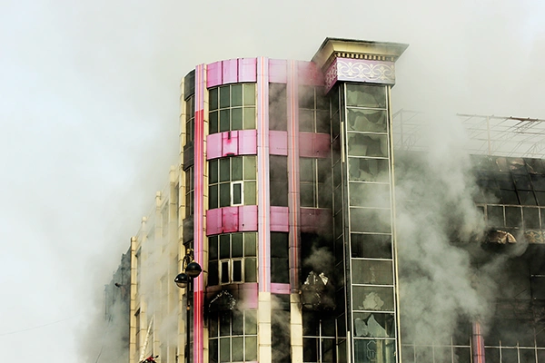 incendios en edificios