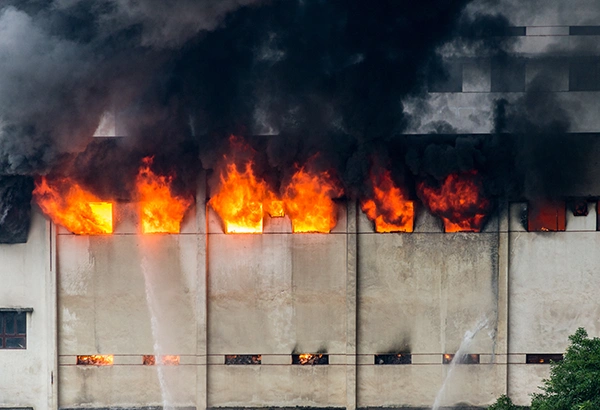 materiales ignífugos para incendios